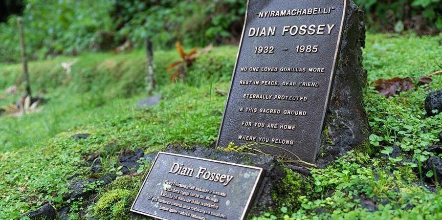 Dian Fossey Grave Visit on hiking safaris Rwanda